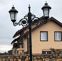 ОПОРЫ ДЛЯ ПАРКОВЫХ ФОНАРЕЙ